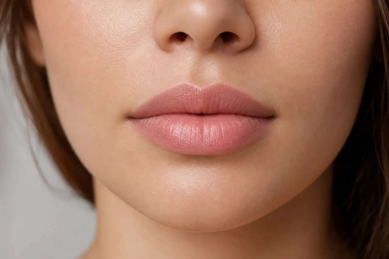 Erfahre, wie ovale Lippen aussehen, wie sie sich von runden, breiten, vollen und herzförmigen Lippen unterscheiden, plus Make-up-, Foto- und KI-Tipps.